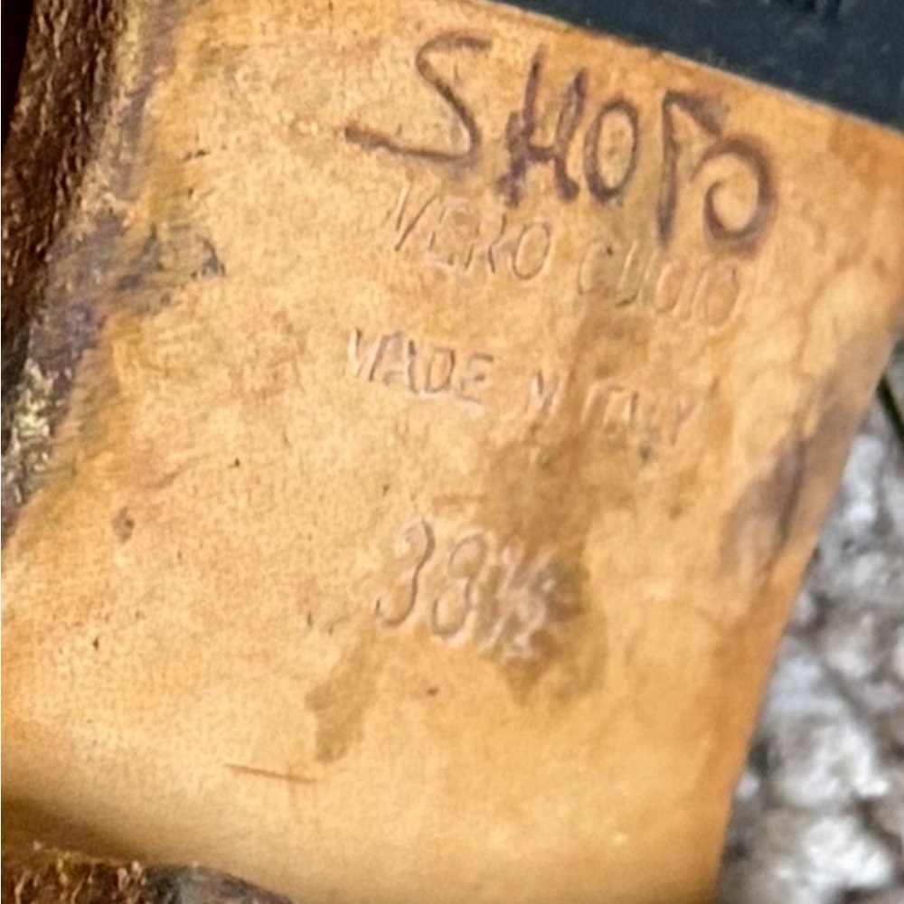 SHOTO rough hewn double zip in cuoio - Picture 7 of 7